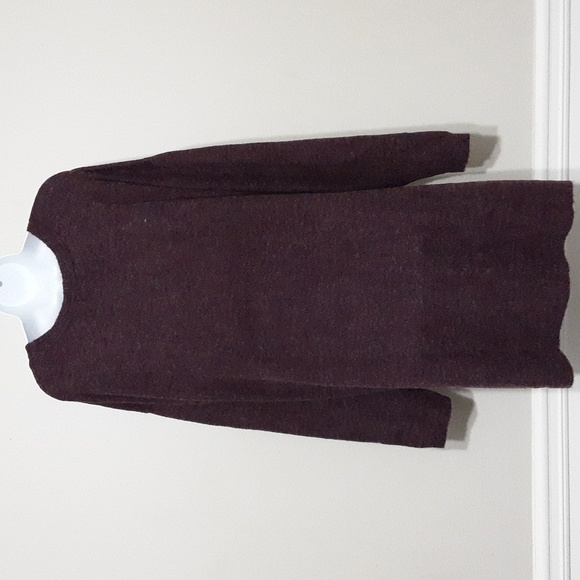 Ellos knit sweater pullover women 2X burgendy crewneck Soft Comfy Casual Office - Picture 5 of 9